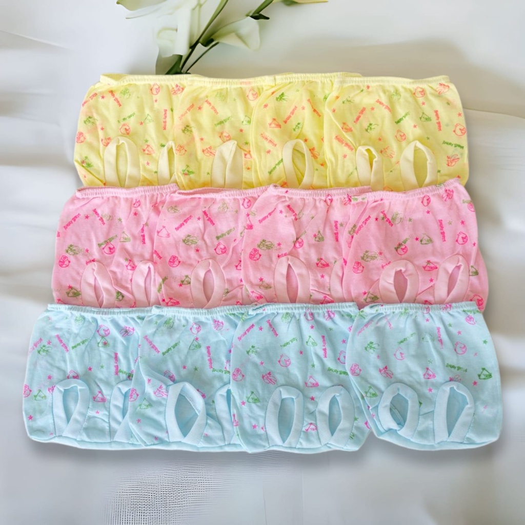 12 Pcs 1 Lusin Celana Pop Bayi New Born Murah celana Kacamata