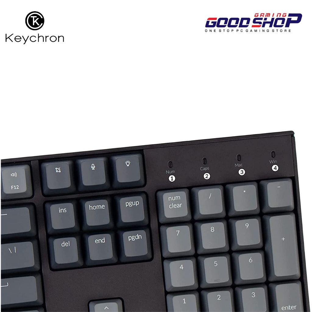 Keychron K10 FULL SIZE RGB Backlight ALUMINUM GATERON Hot-Swappable