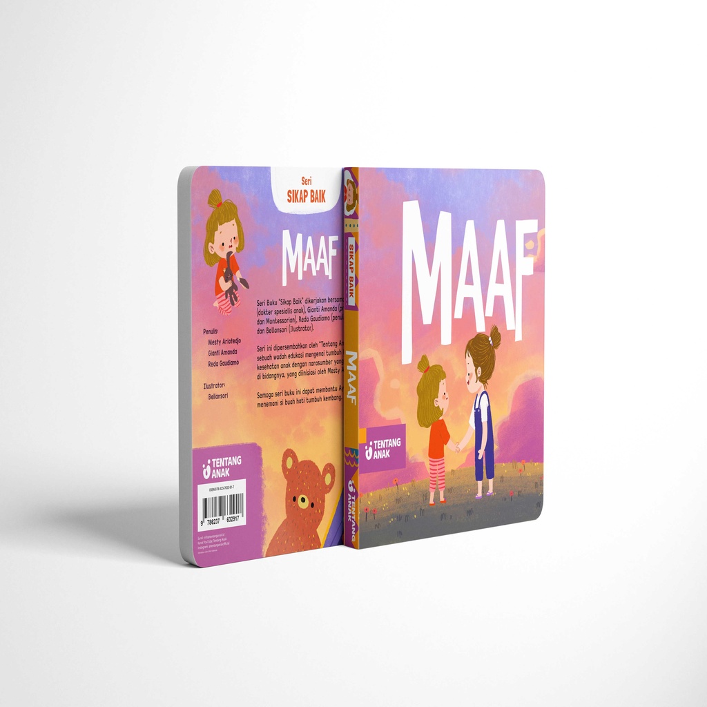 Tentang Anak Board Book Maaf | Buku Cerita Anak