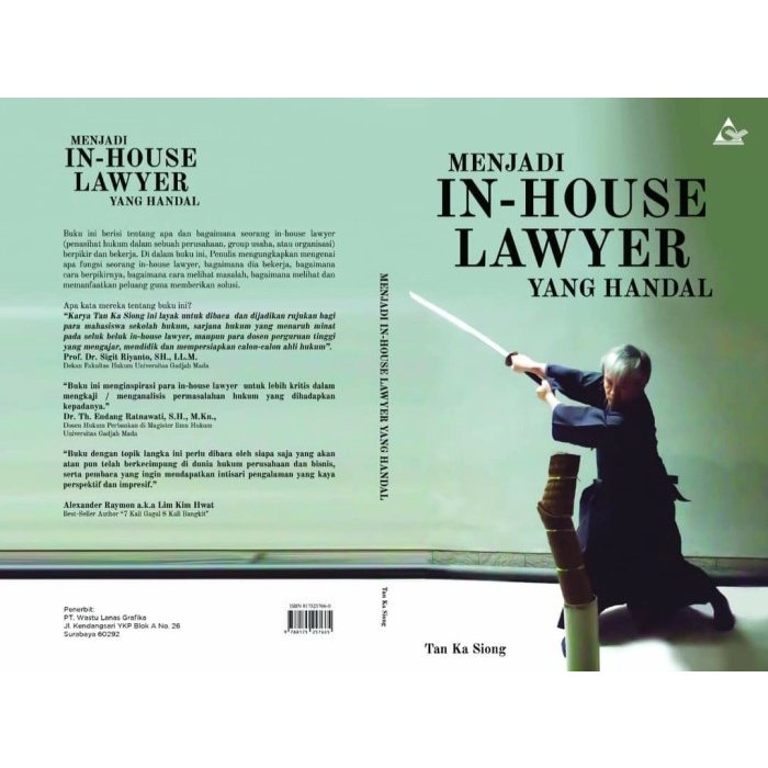 

Buku Menjadi In-House Lawyer Yang Handal Tan Ka Siong