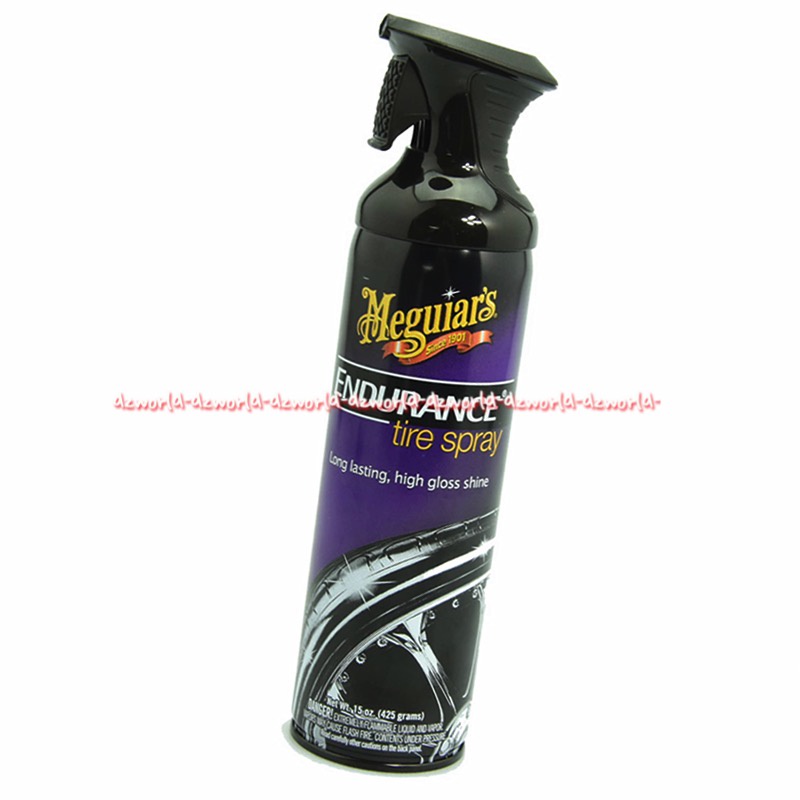 Meguair's Endurance Tire Spray 425ml Long Lasting Spray Meguaiars Semprot Sprai Membersihkan Ban Kendaraan Mobil Motor Endurance Tire Dressing