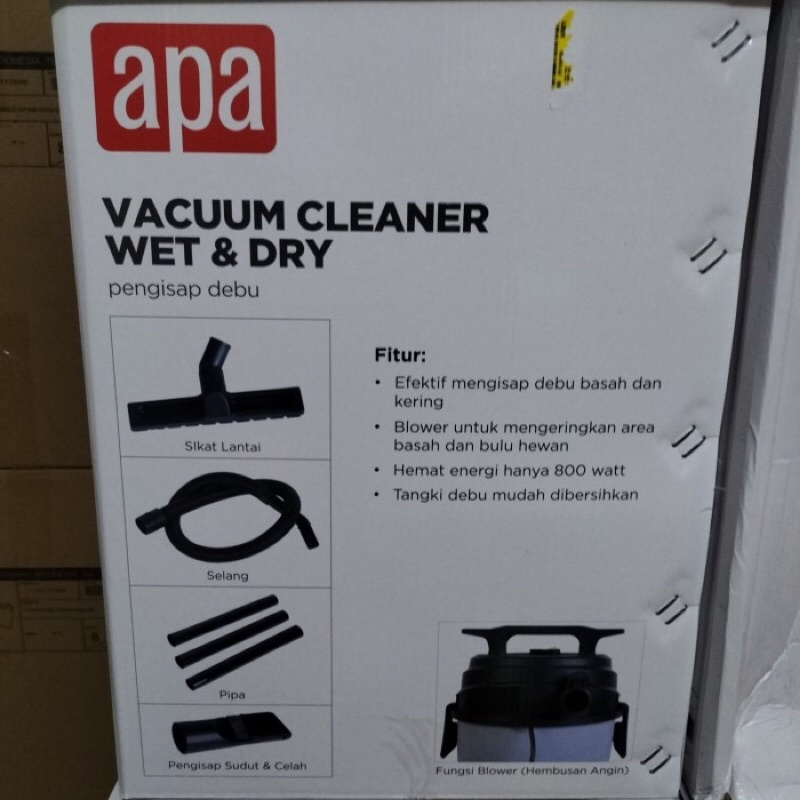 Jual APA Penghisap Debu Kering Dan Basah / Vacuum Cleaner 10L dengan