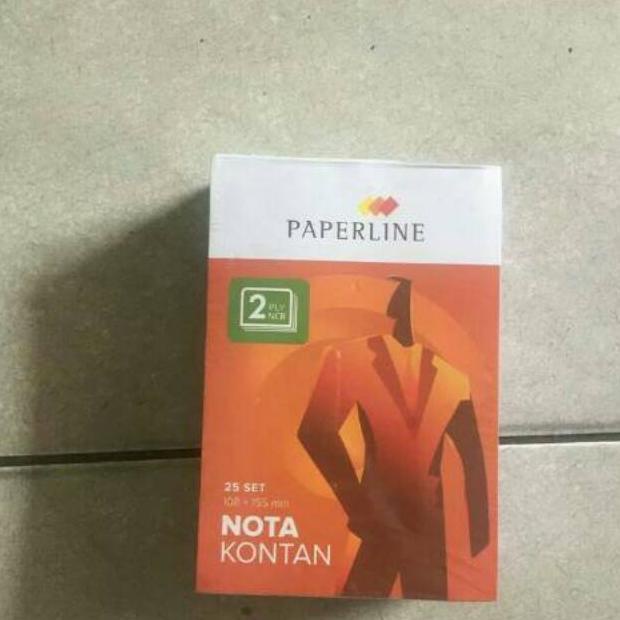 

Nota kontan kecil 2 ply / 2 rangkap paperline 78