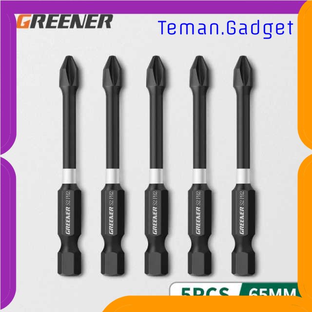 TG-PKK Kepala Mata Obeng Magnetic Screwdriver Bit 65mm 5 PCS - PH2