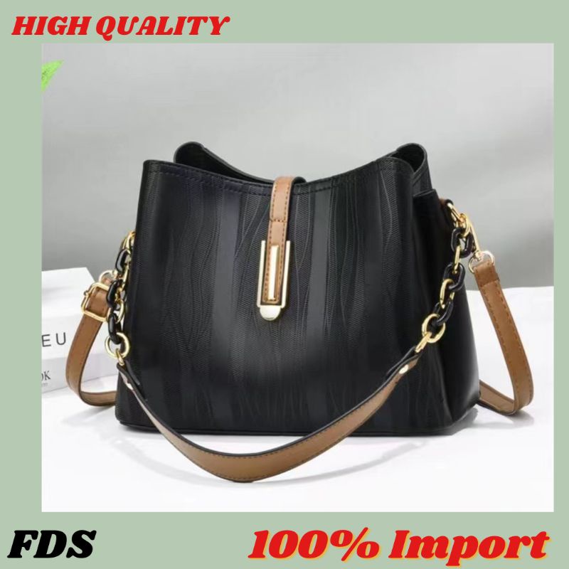 Fara Devi Tas Selempang Bahu Tas Kerja Wanita Simple Dan Elegan Import High Quality