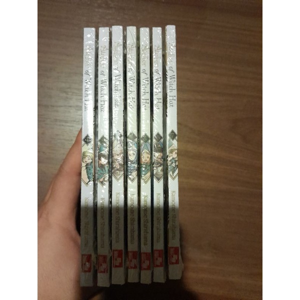 Komik Atelier Of Witch Hat set vol 1-7 segel ori