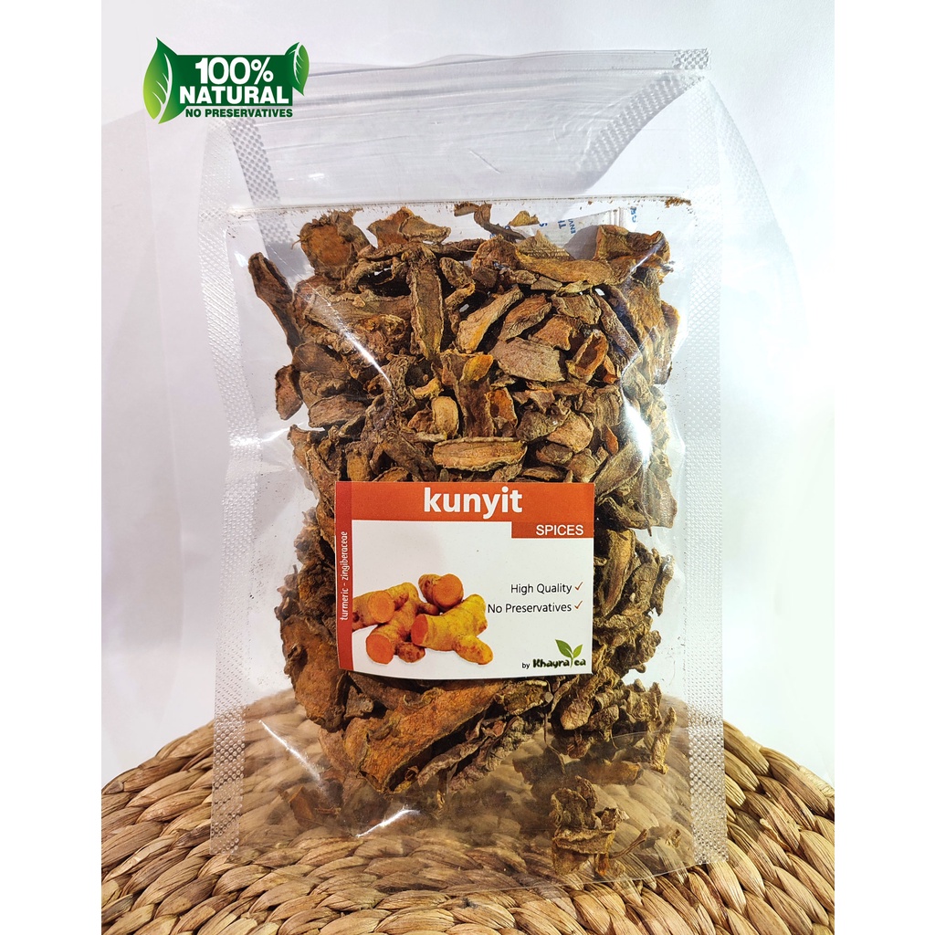 

Kunyit kering 100gr / rempah kunyit / dry turmeric tea / teh kunyit