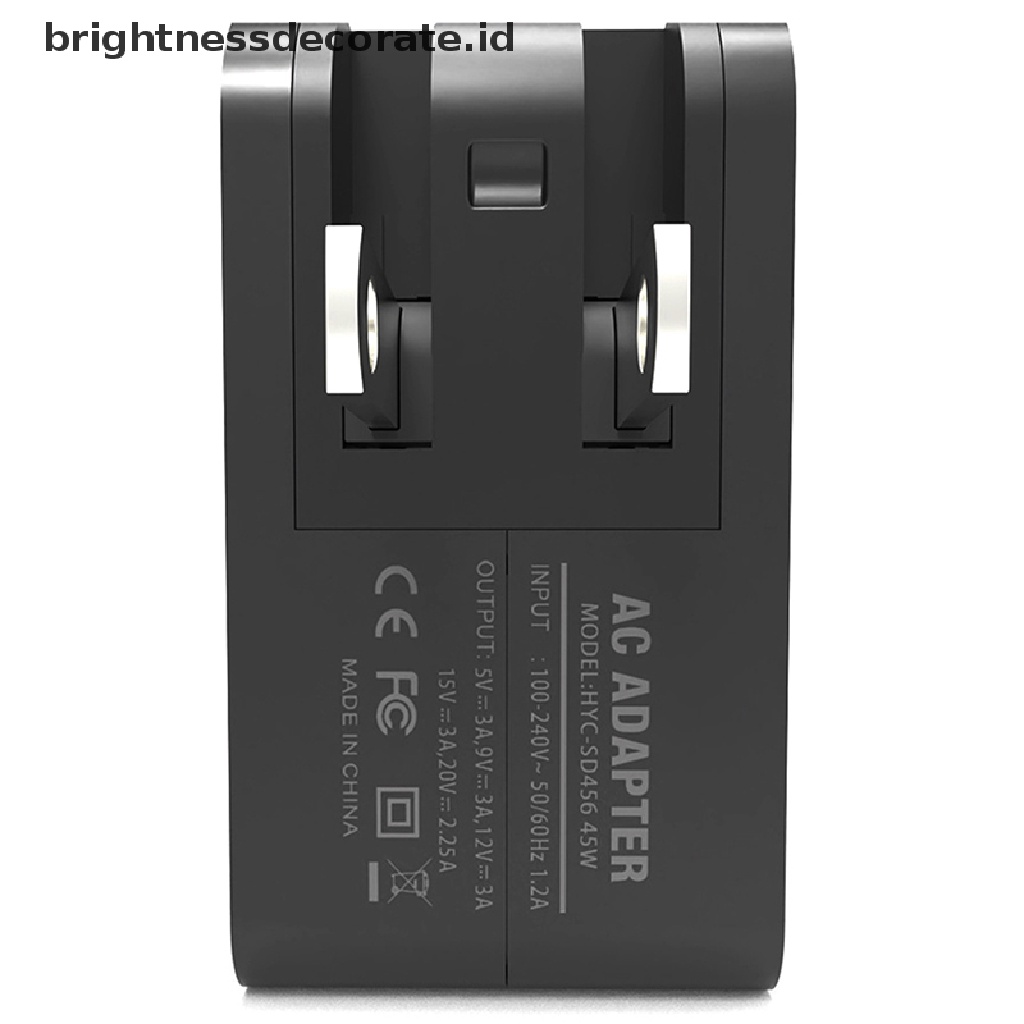 [Birth] Charger Adaptor Listrik Ac 45w Baru Untuk Steam Deck Switch Charger Type-C Controller Laptop Support Tv Dock Mode [ID]