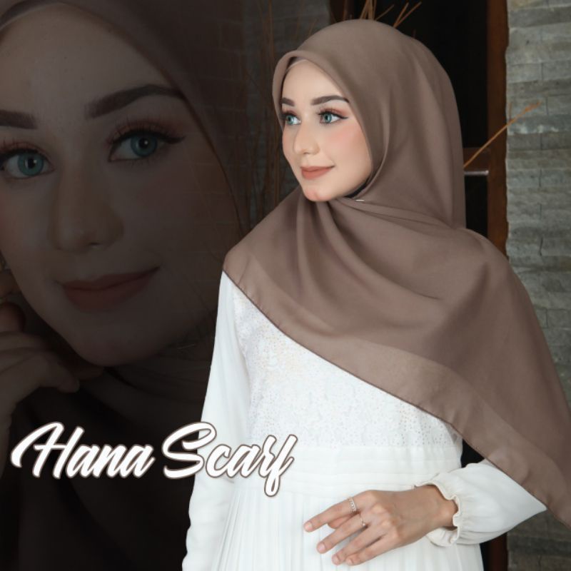 (TERMURAH) hijab Segiempat Bella Square Pollycotton Premium