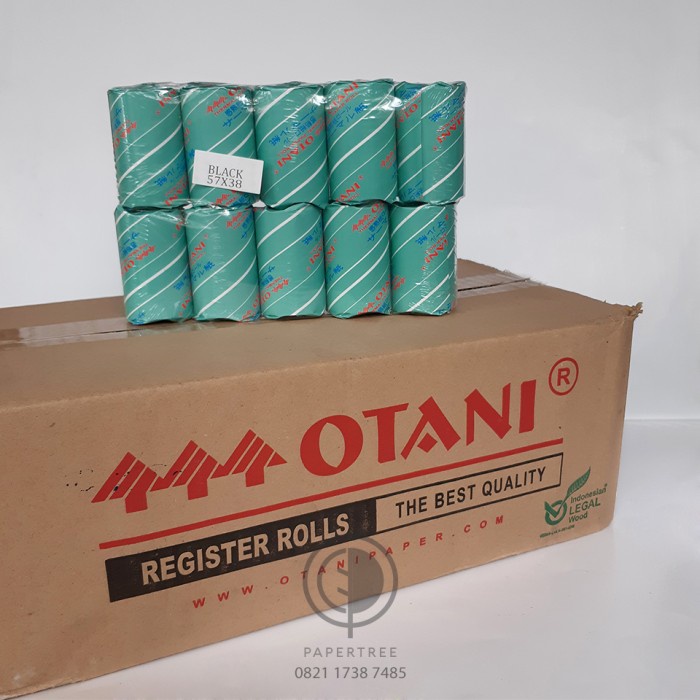 

:<:<:<:<] [DUS] Register Rolls / Kertas Struk Thermal Merk Otani Uk. 57 x 38 mm