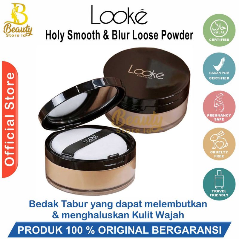 Looke holly smooth loose powder - Looke holly smooth - Looke holly - Looke loose powder - Looke powd