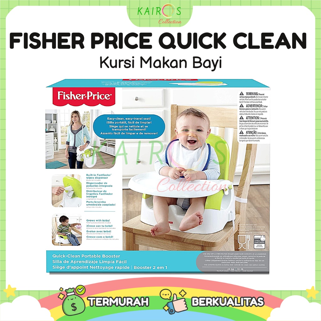 Fisher Price Quick Clean Kursi Makan Bayi