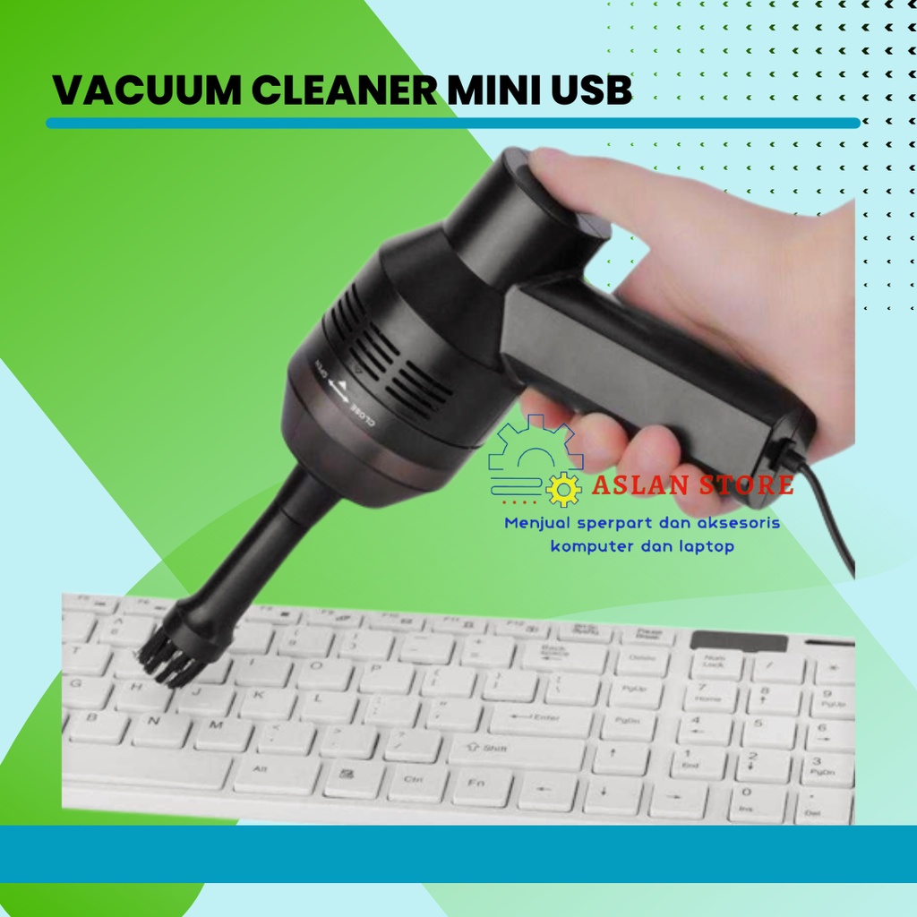 Mini Portable Vakum Vacuum Cleaner Usb Charge With Brush For Cleaning Keyboard Dust,bread Crumbs vakuum penghisap  debu mobil, meja, rumah