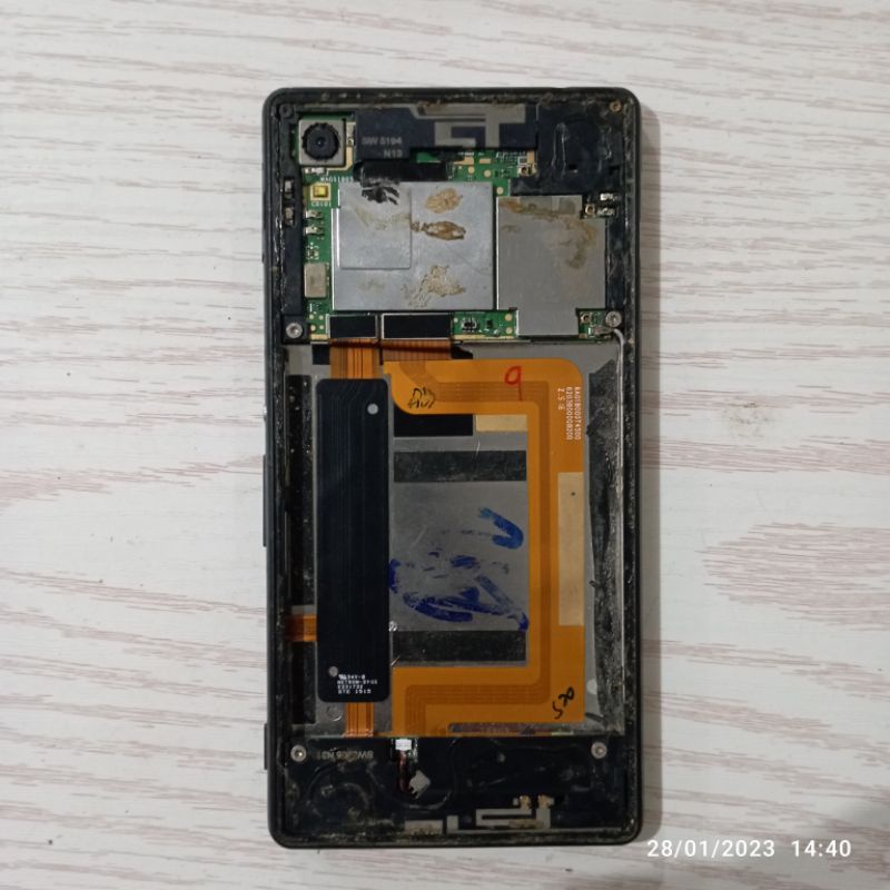 mesin sony Xperia M4 normal