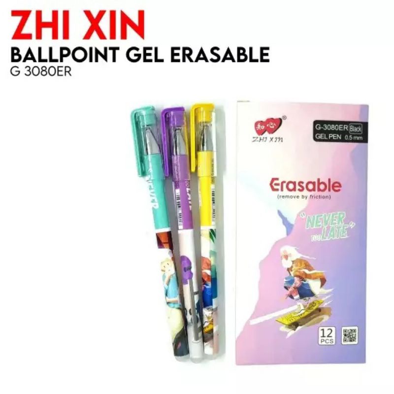

Pulpen Gel Lovein Zhi Xin Bisa Dihapus 0,38 mm