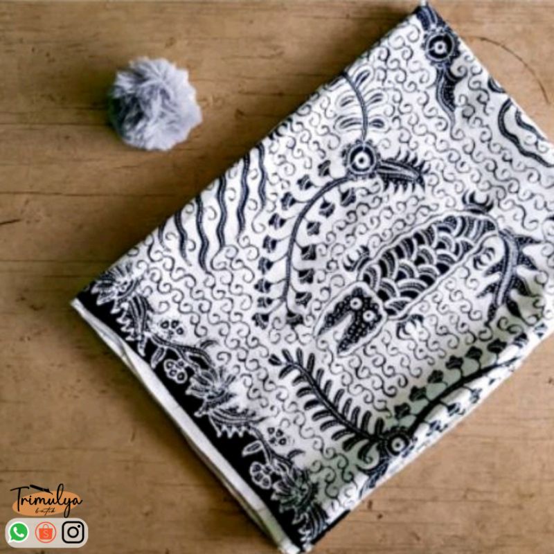 KAIN BATIK TULIS | BATIK TULIS PAOMAN | BATIK TULIS INDRAMAYU MOTIF IWAK ETONG