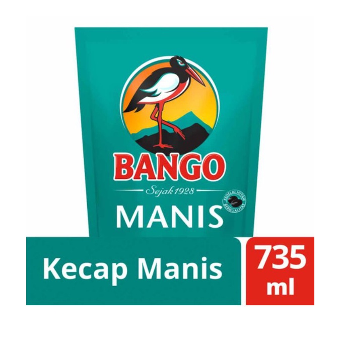 

HALAL Bango Kecap Manis Kemasan 520ml/735ml