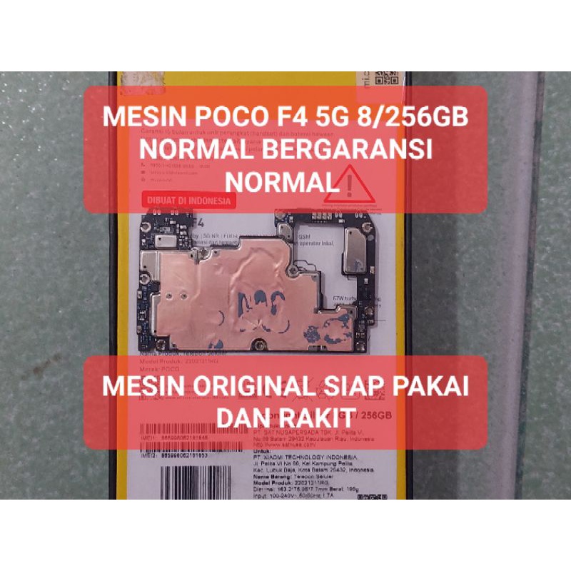 mesin poco F4 5g normal mesin Xiaomi poco F4 normal mesin poco F4 normal mesin Xiaomi poco F4 8-256g