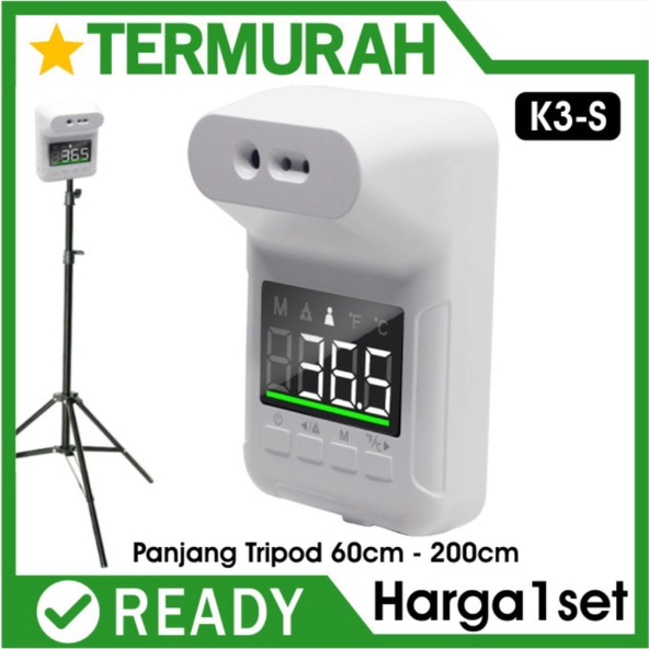 

termometer STAND thermometer K3 dinding infrared pro Dijual Limited bkn Tripod K3S