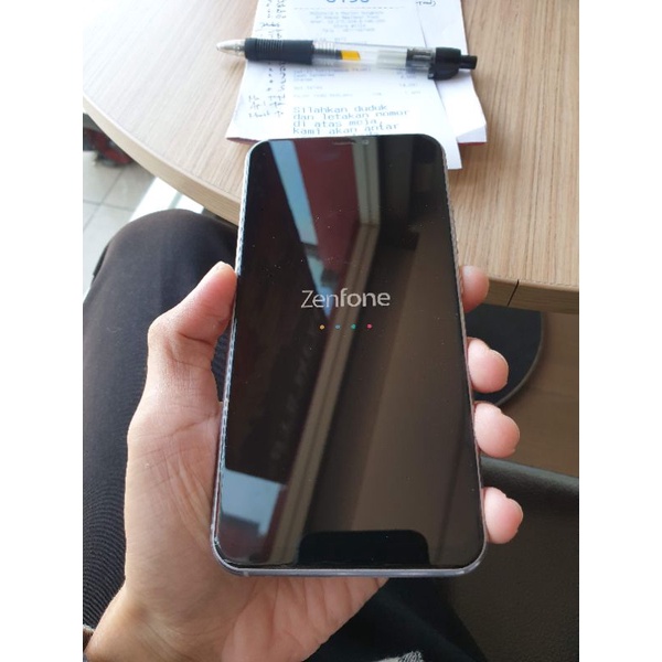 LCD dan Touchscreen Asus Zenfone 5Z 5 2018 Meteor Silver Original Bawaan Hp