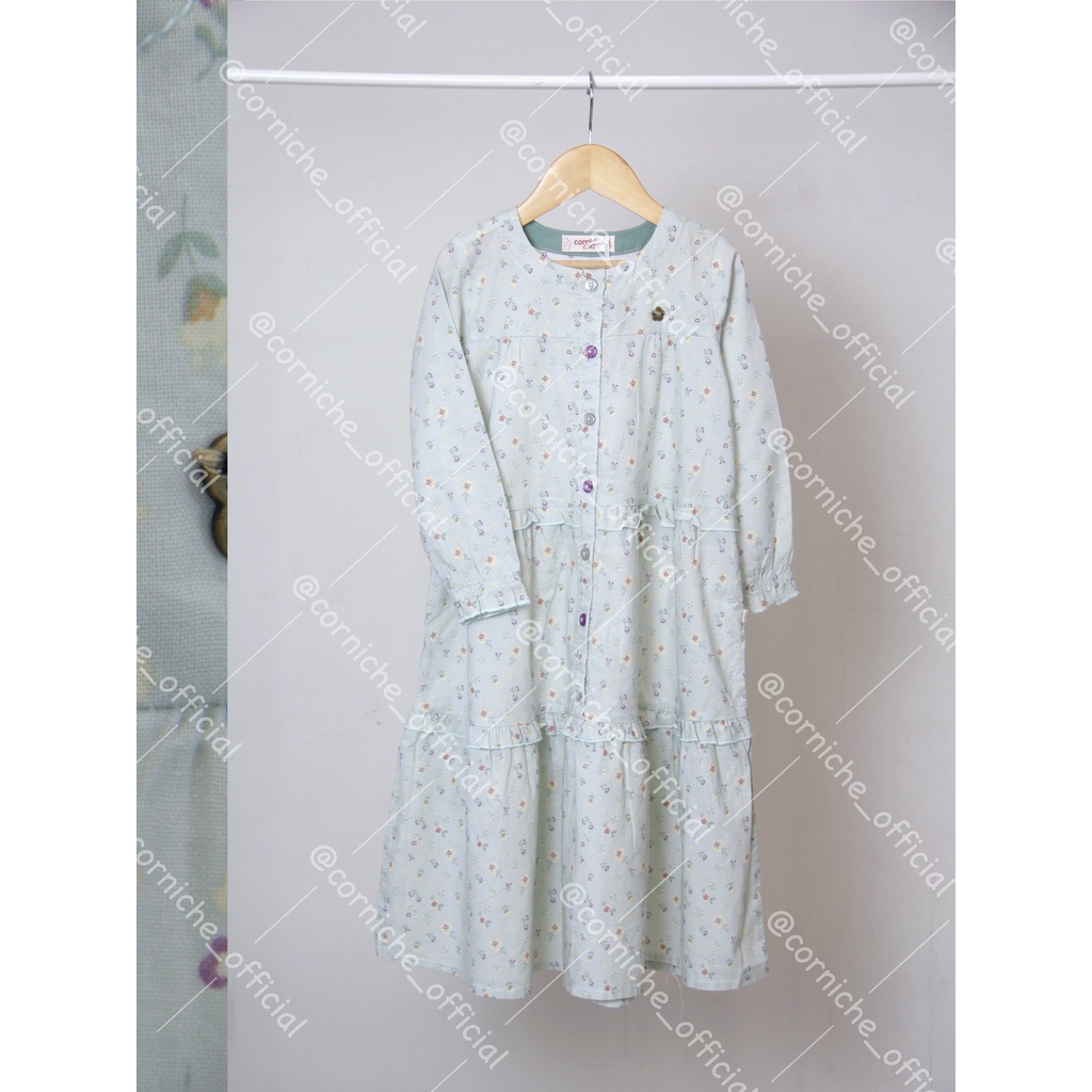 Corniche Kids Anata Dress Kids Pastel Green - TP K50164