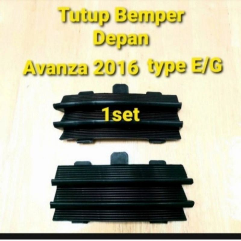 tutup bemper depan avanza/xenia 2016