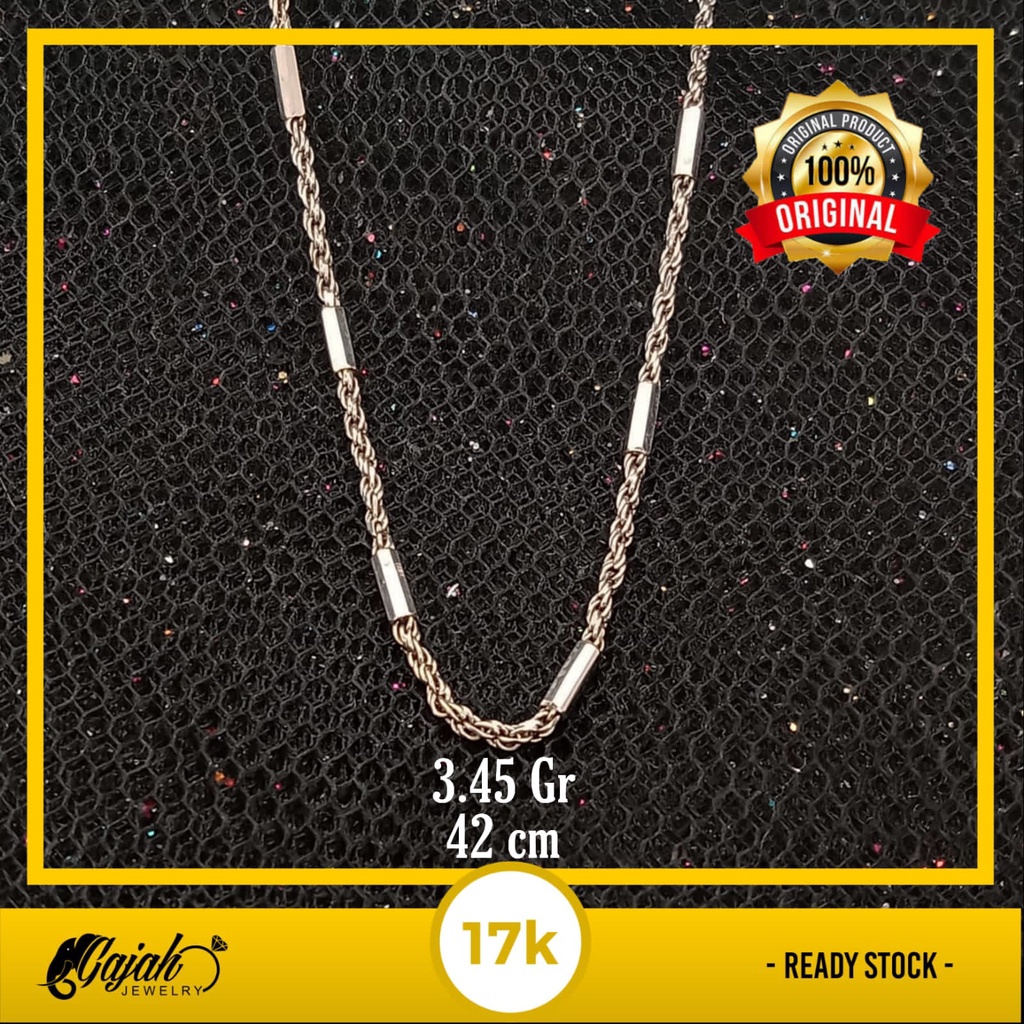 Kalung Emas 17K - 3.45 gr Kadar 750 - 448