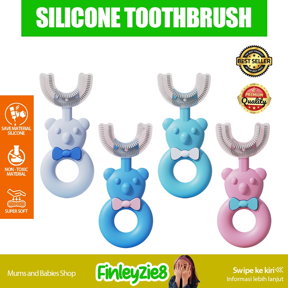 Sikat Gigi U Shape Anak / Teeth brush Anak Soft Bentuk U Usia2-12 / Sikat Gigi Silikon Bayi / Sikat Gigi Silikon / Sikat Gigi Silikon Anak / Sikat Gigi Silikon Anak / Sikat Gigi Bentuk U Anak / Sikat Gigi Bentuk U Silikon