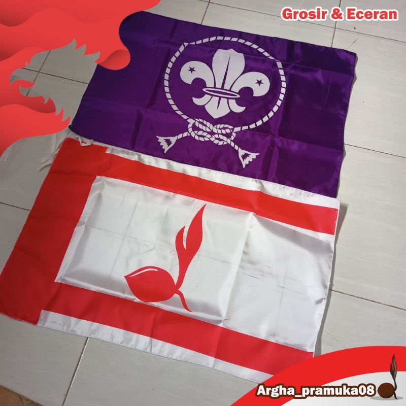 Bendera Pandu Tunas 60 x 90 cm