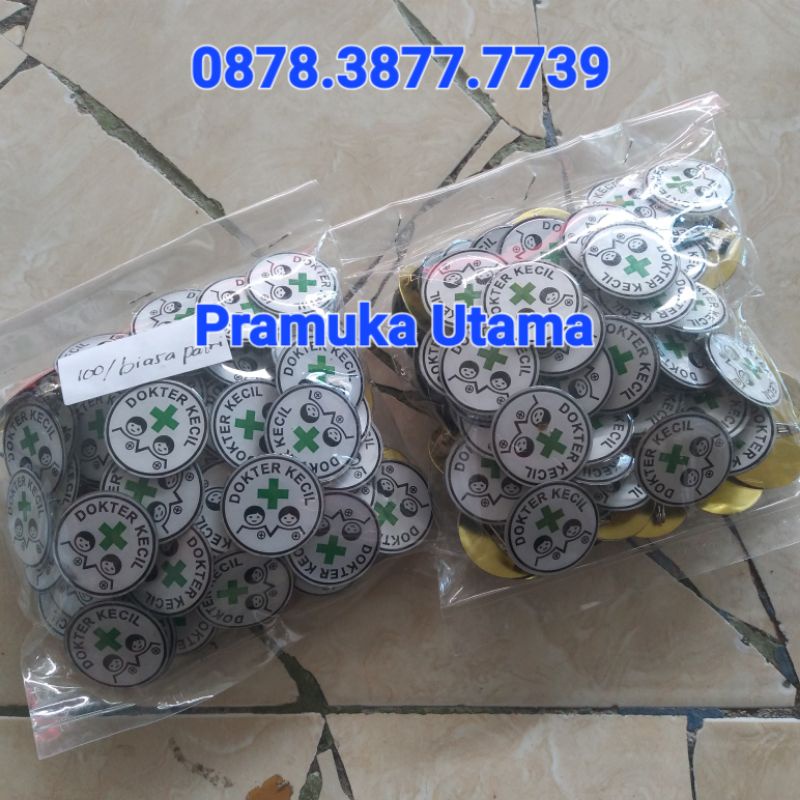 Pin DOKTER KECIL 100 Biji (patri halus)