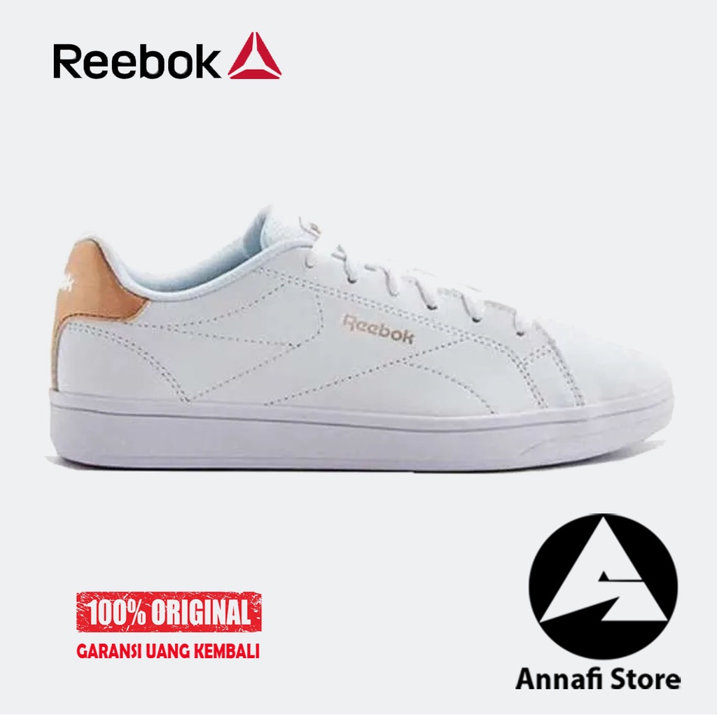 JUAL SEPATU SNEAKERS REEBOK ROYAL COMPLETE CLN H05865 - WHITE GOLD
