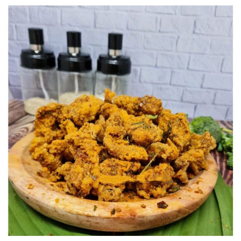 

kulit pedas bumbu basah Daun jeruk