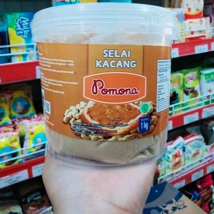 

Selai Isian Roti Selai Kacang Pomona 1kg