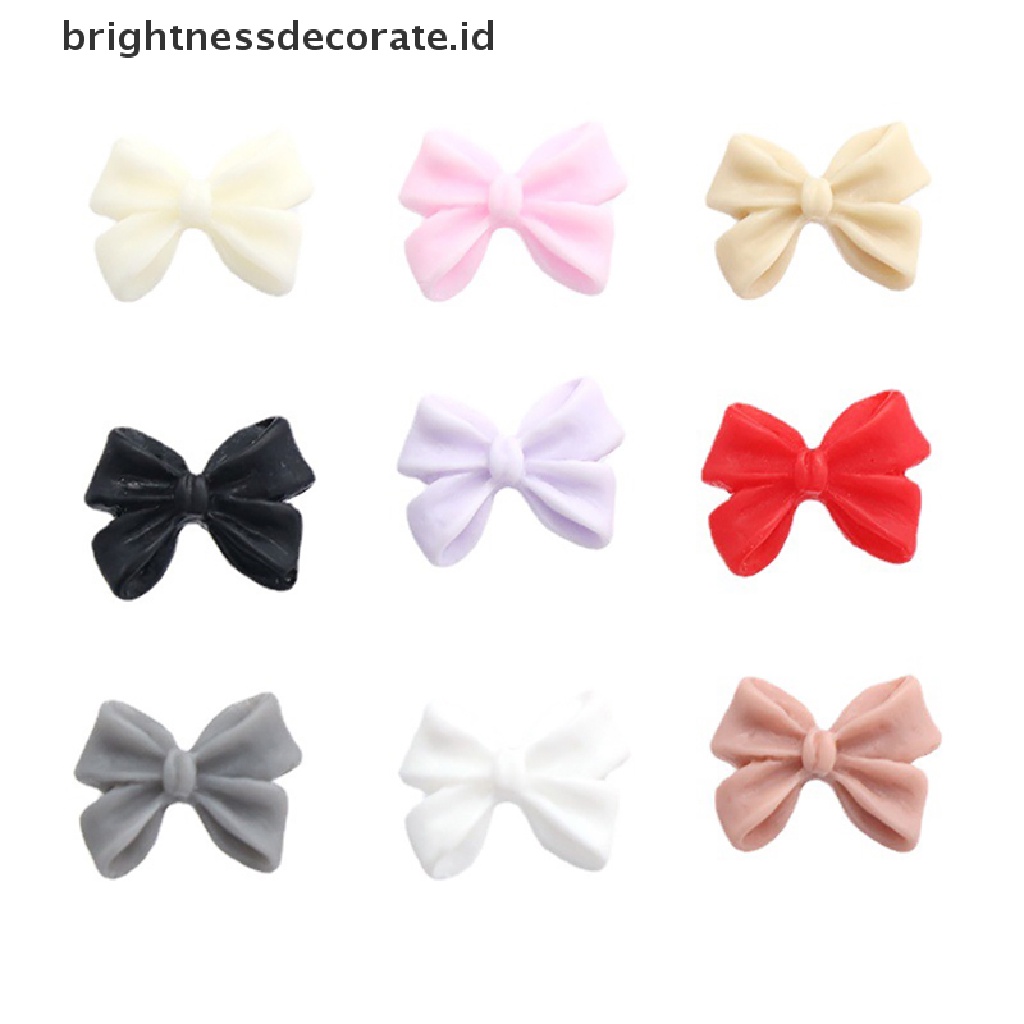 [Birth] Hot sale Bow knot Nail Art Dekorasi Rhinestones Manicure Aksesoris Alat [ID]
