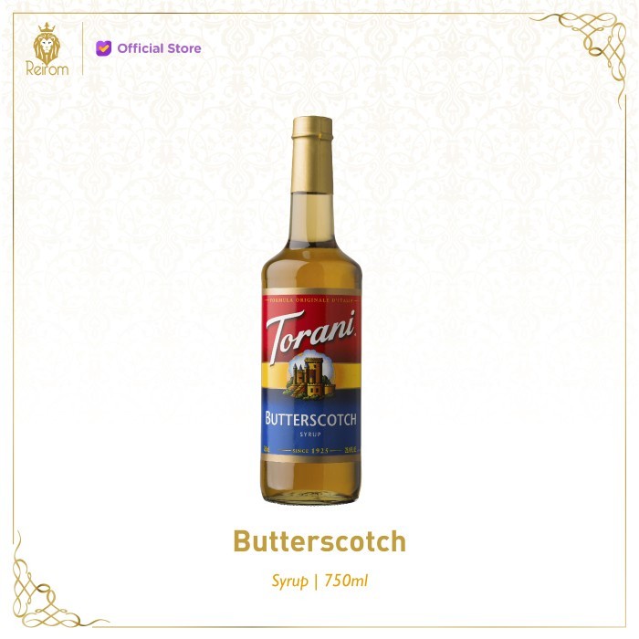 

SYRUP BUTTERSCOTCH TORANI - 750ML