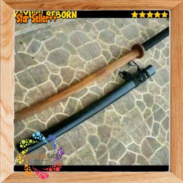 katana boken mainan pedang kayu jati istimewa termurah One