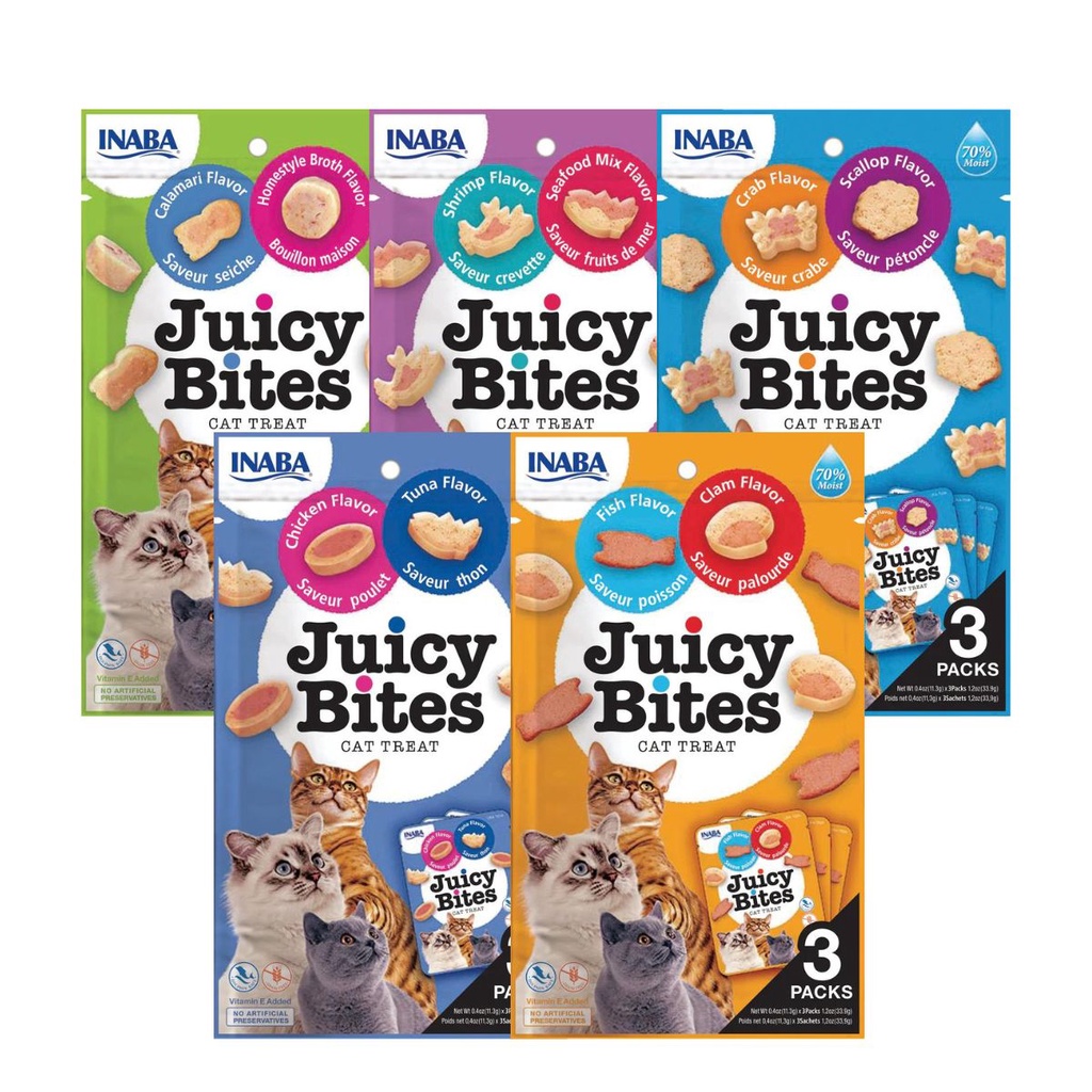 JUICY BITES / SNACK KUCING / INABA SNACK / SEPERTI VITAKRAFT YUMS