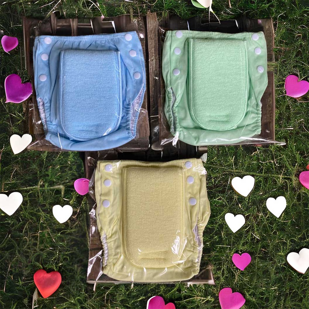 Celana Popok kain cuci ulang / Celana clodi popok bayi cuci