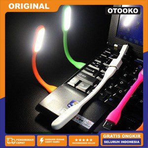 USB LED Light Emergency Stick Portable Lampu USB Baca Senter LED Sikat