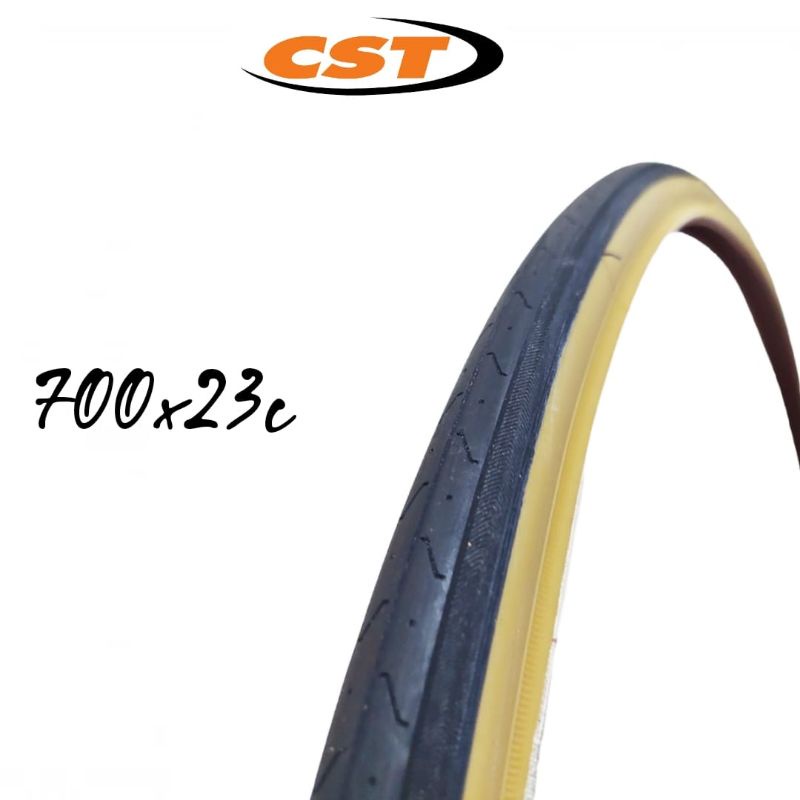 Ban Luar Sepeda CST 700 x 23 C 622 Gumwall 100psi/6.8bar 700x23c Fixie RB