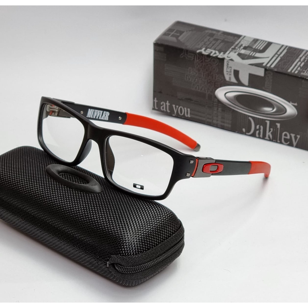 frame kacamata pria sporty Muffler premium solid