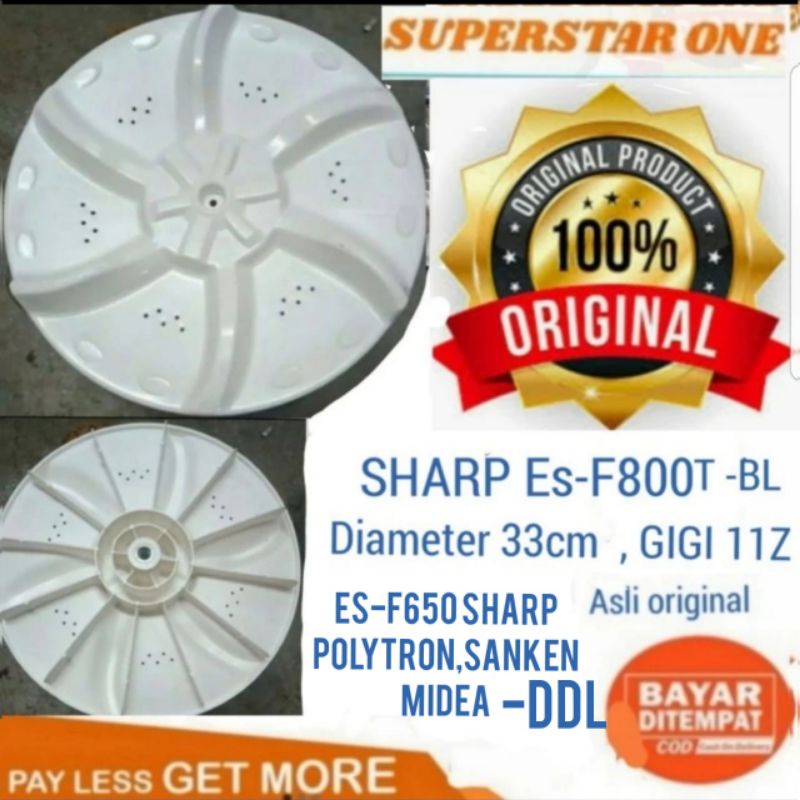 Pulsator mesin cuci sanken AW-S807