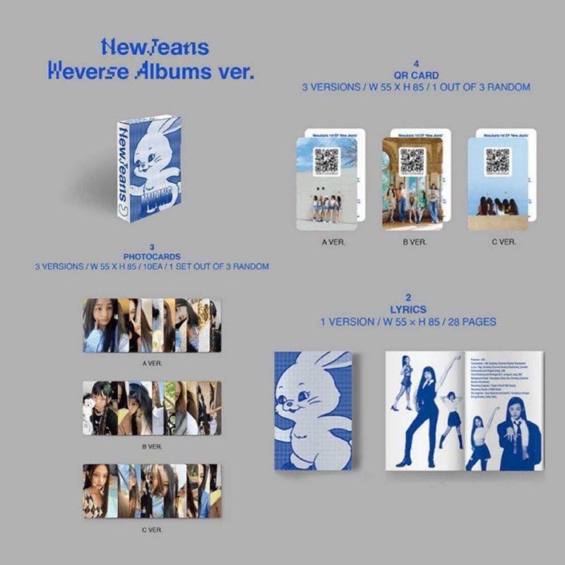 PO Album NewJeans Weverse 1st EP 125k