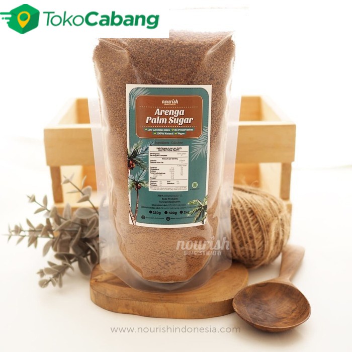 

Nourish Indonesia, Gula Aren Bubuk 500gr-TC