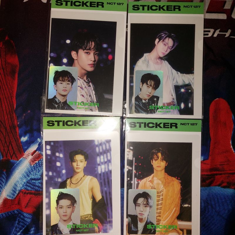 NCT 127 Postcard + Hologram Photocard Set
