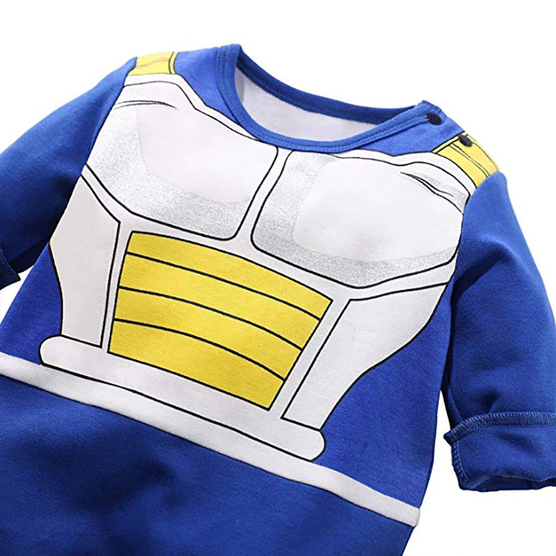 Jumper bayi anime DRAGON BALL BEZITA impor  usia 0-2 tahun jumper anime lengan panjang