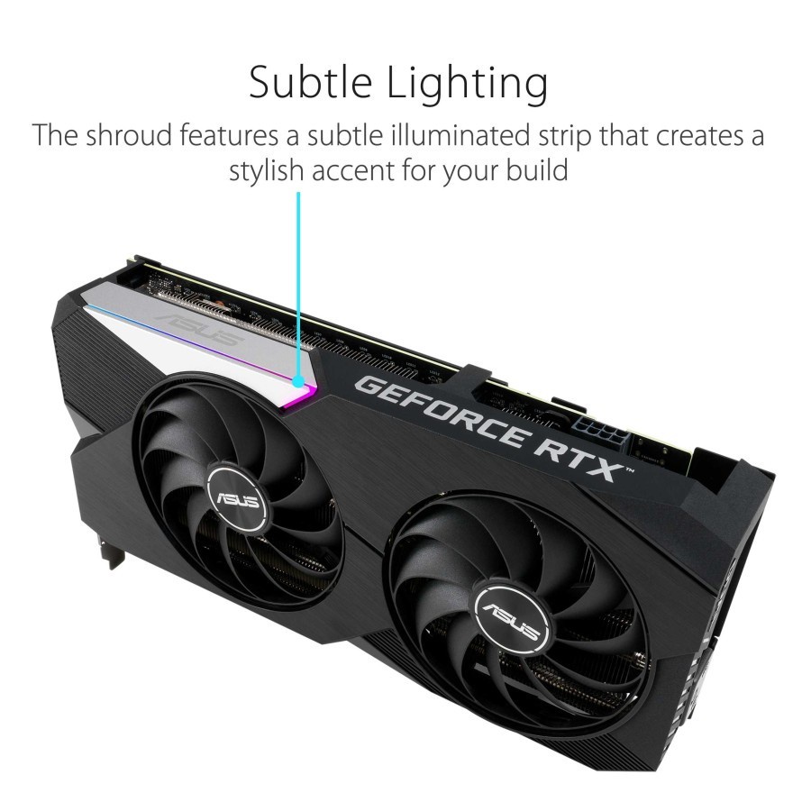 ASUS DUAL GeForce RTX 3060 Ti V2 OC Edition 8GB GDDR6