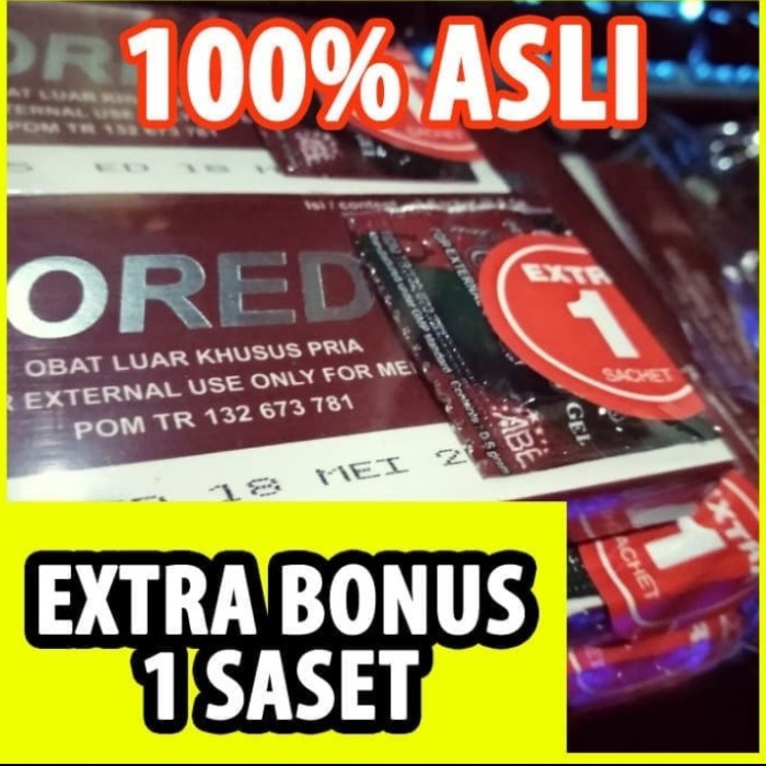 (TERLARIS) Foredi Gel original / foredi Original 100 %jamin uang kembali