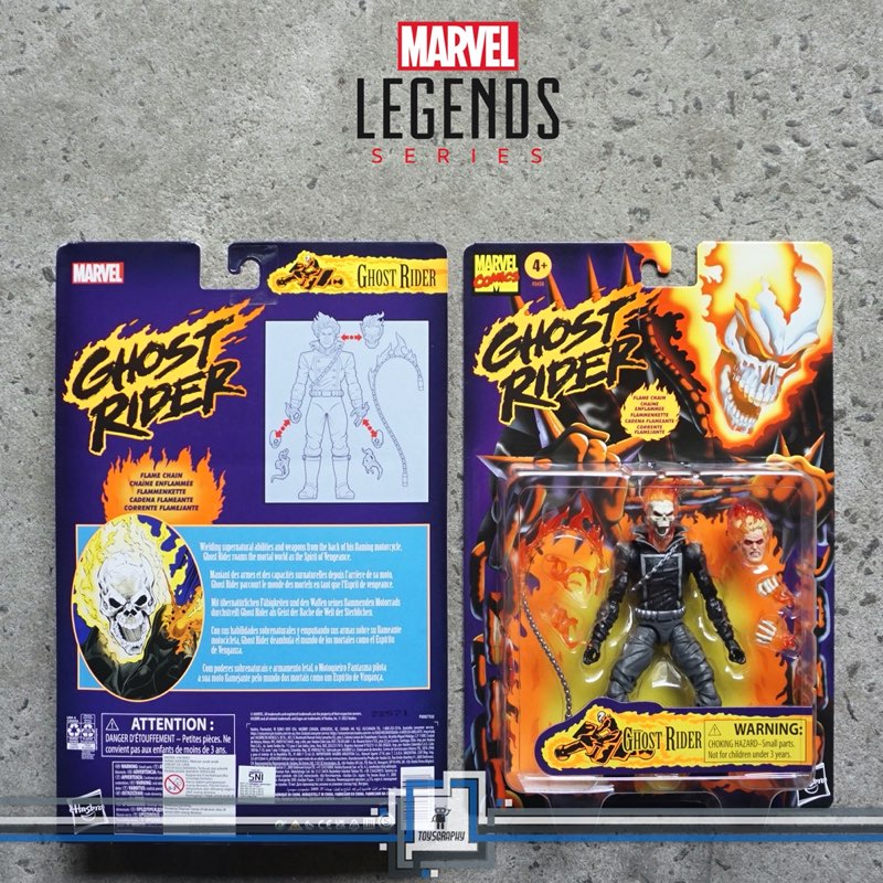 Marvel Legends Comic Retro Ghost Rider Jhonny Blaze