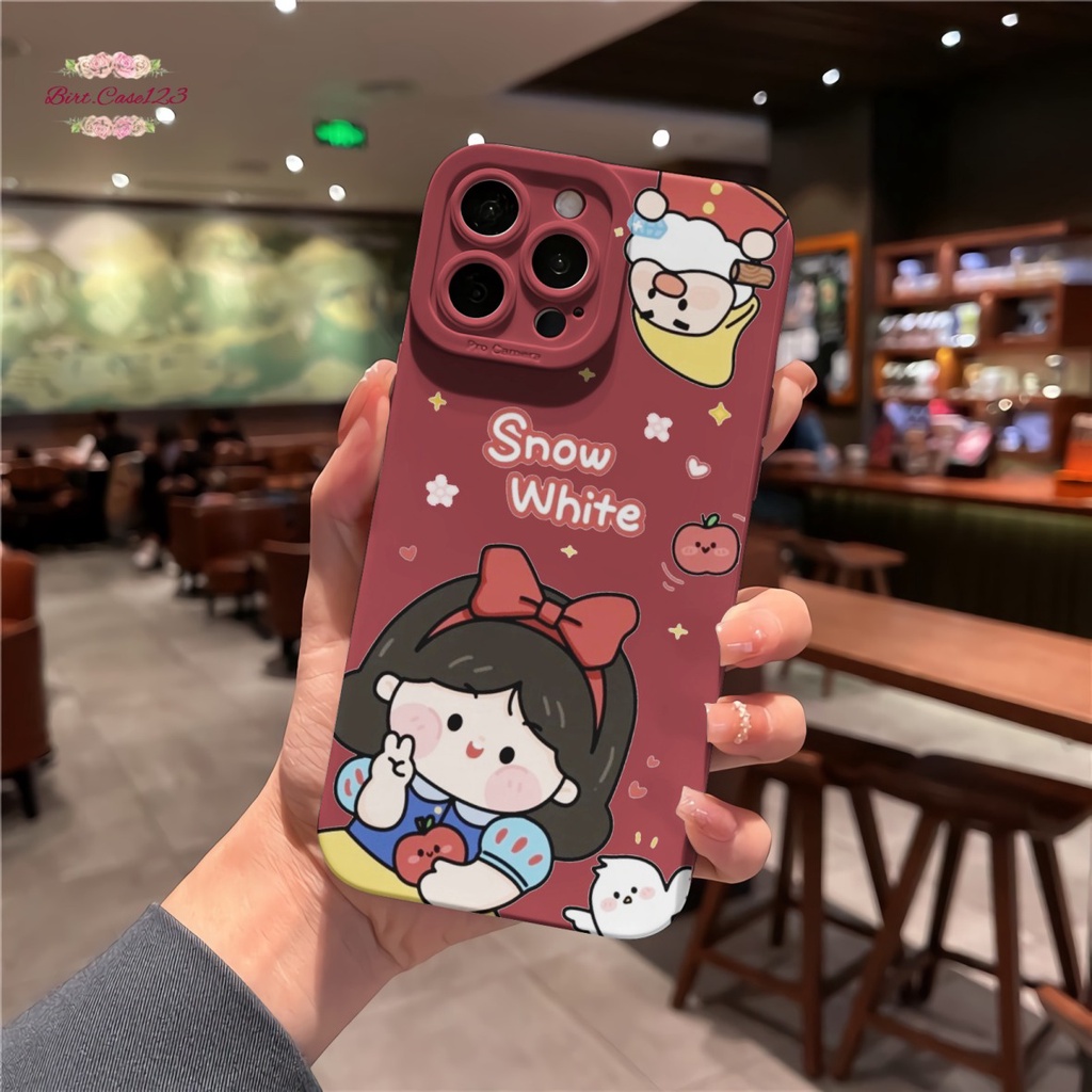 CUSTOM CASE SOFTCASE SILIKON PROCAMERA SNOW ALICE CUSTOM XIAOMI REDMI 6A 8 8A PRO 9 9A 9C 10A NOTE 8 9 10 10S POCO M3 M4 BC7032